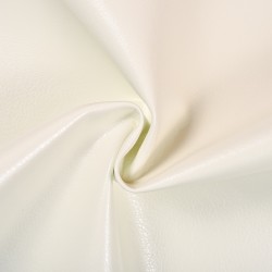 Ткань Дерматин (Кожзам) для мебели, цвет Белый (на отрез)  в Березниках