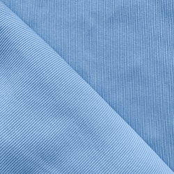 Ткань Кашкорсе, 420гм/2, 110см, цвет Светло-Голубой (на отрез)  в Березниках