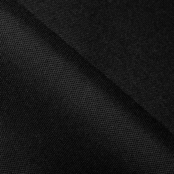 Ткань Оксфорд 600D PU, Черный (на отрез)  в Березниках