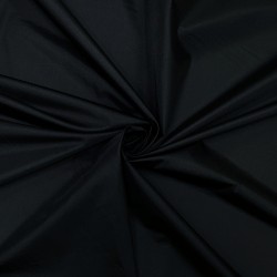 Ткань Дюспо 240Т WR PU Milky, цвет Черный (на отрез)  в Березниках