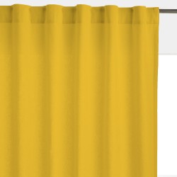 Штора уличная на Трубной ленте (В-220*Ш-145) Желтая, (ткань Оксфорд 600)  в Березниках