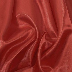 Ткань Атлас-сатин, цвет Красный (на отрез)  в Березниках