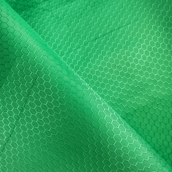Ткань Оксфорд 300D PU Рип-Стоп СОТЫ, цвет Зелёный (на отрез)  в Березниках