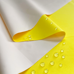 Водонепроницаемая Дышащая Мембранная ткань PU 10'000, цвет Жёлтый (на отрез)  в Березниках